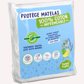 Alèse, protège matelas anti-acariens - 100% naturel végétal