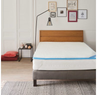 Sur matelas fraîcheur mémoire de forme  5 cm